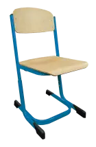 EDUARD židle student. stavitelná, velikost 5 - 7 RAL 5015 - modrá